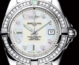 Women’s Breitling Galactic 32MM Replica Watches With Diamonds
