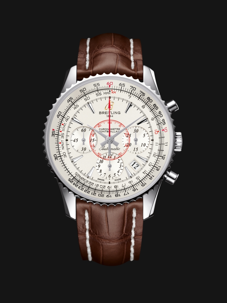 Delicate Breitling Montbrillant Replica Watches With Silver Dials