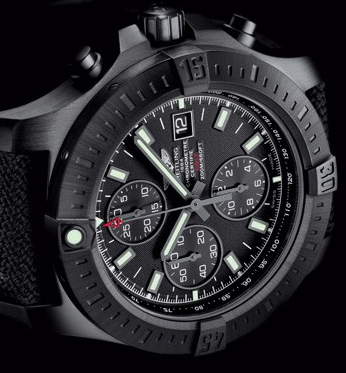 New Blacksteel Breitling Colt Chronograph Replica Watches