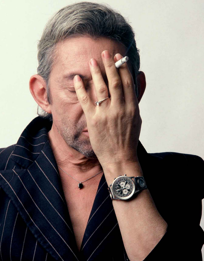 Wild French Rock Godfather Serge Gainsbourg Adhered To High-quality Breitling Fake Watches