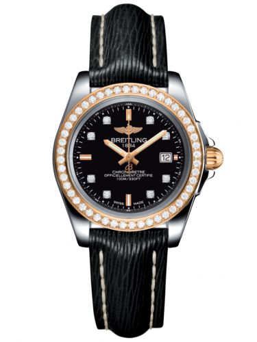 The female fake watches are decorated with diamonds.